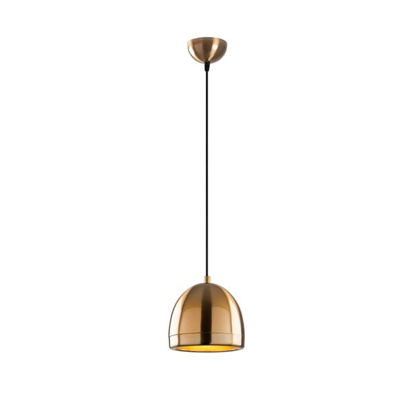 Viseća svjetiljka u brončanoj boji s metalnim sjenilom ø 17 cm Mugo – Opviq lights