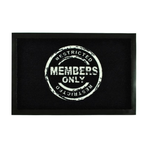 Hanse Home Members Mat samo crna, 40 x 60 cm