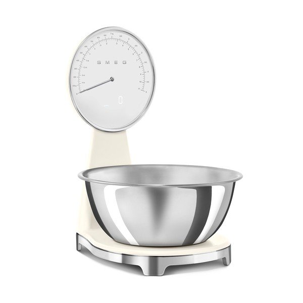 Krem plastična digitalna kuhinjska vaga – SMEG-image-4