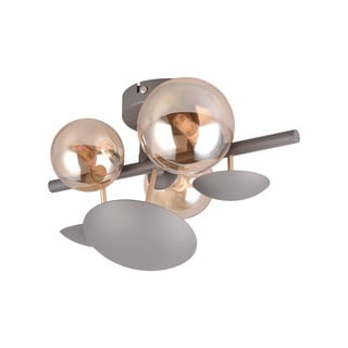 Siva/u zlatnoj boji zidna lampa Bubble – Trio Select