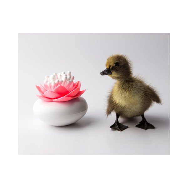 Lotus držač štapića za pamuk, bijeli/ružičasti-image-3