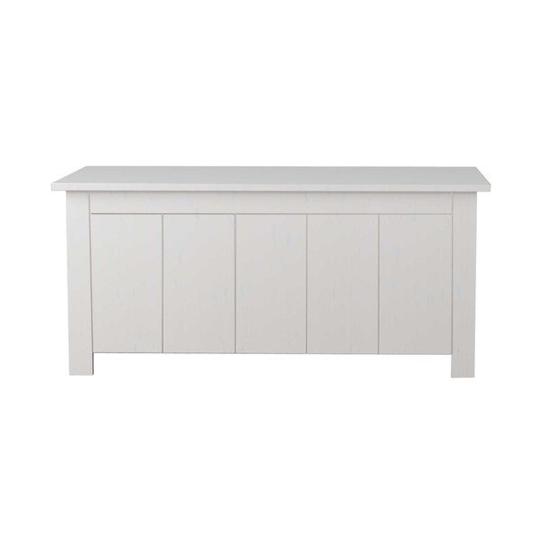 Bijela škrinja od masivnog bora 100x45 cm Bertram – Støraa