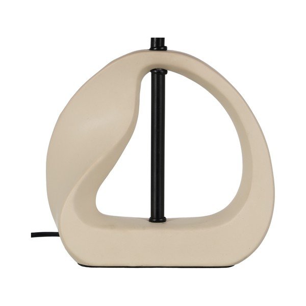 Bež/u prirodnoj boji stolna lampa sa sjenilom od ratana (visina 37,5 cm) – Ixia-image-2