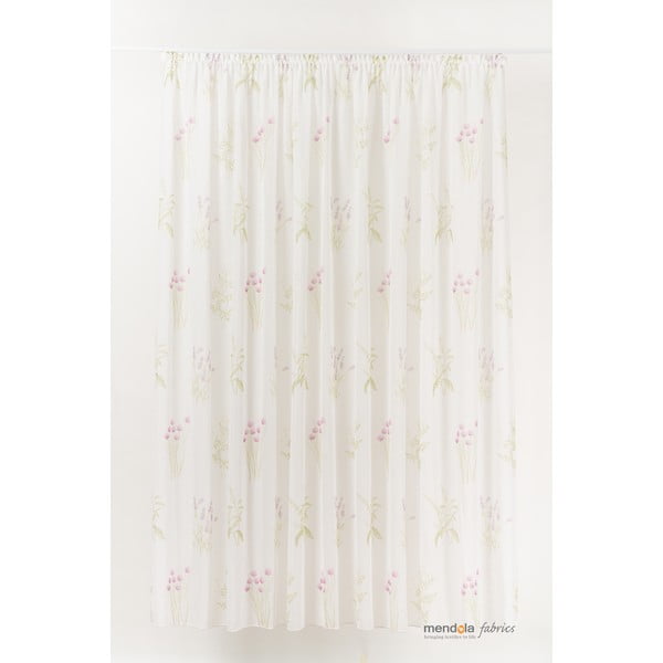 Bijela prozirna zavjesa 140x260 cm Godiva – Mendola Fabrics