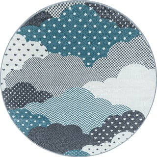 Plavi/sivi dječji tepih ø 160 cm Bambi – Ayyildiz Carpets