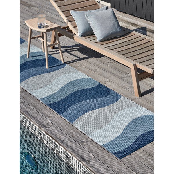 Vanjski jastuk 44x44 cm Sunny Pale Turquoise – Pappelina-image-2