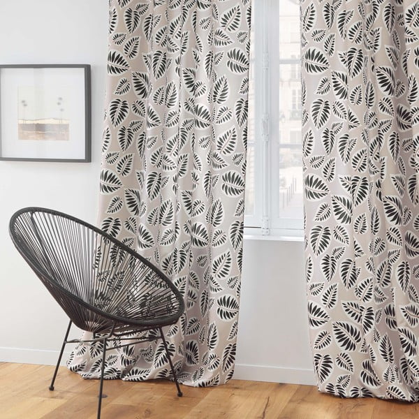 Crna/bež zavjesa 140x260 cm Alma – douceur d'intérieur-image-3