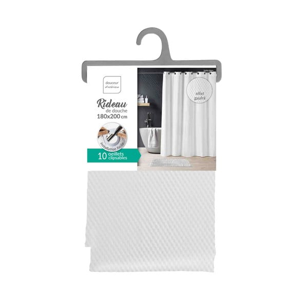 Tuš zavjesa 180x200 cm Dotty – douceur d'intérieur-image-4