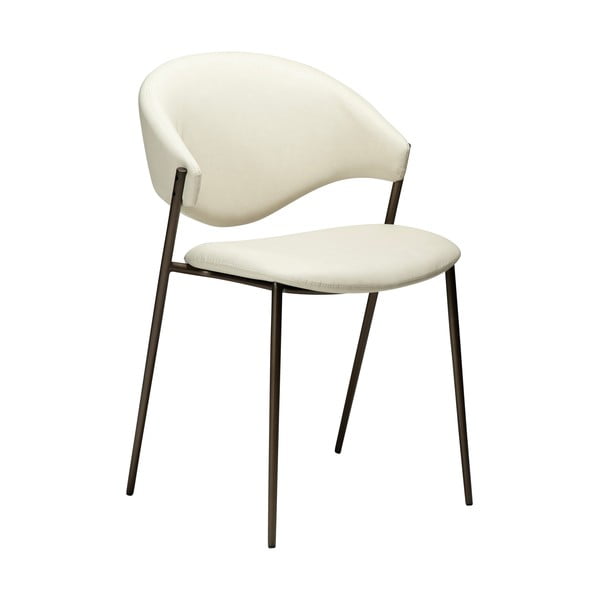 Blagovaonska stolica od umjetne kože boje slonovače Zone – DAN-FORM Denmark