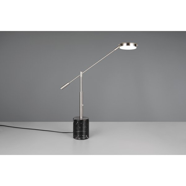Crna/u srebrnoj boji LED stolna lampa (visina 65 cm) Fiore – Trio Select-image-2