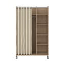 Bež/u prirodnoj boji ormar u dekoru hrasta 100x160 cm Kit – Tvilum