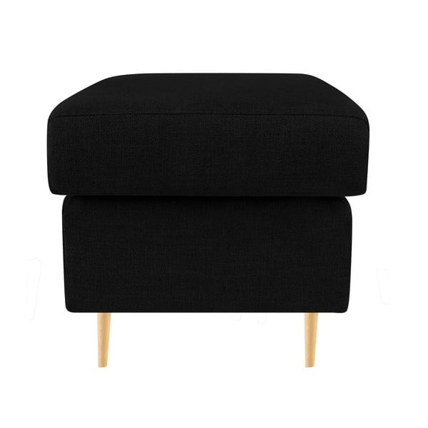 Crna taburea za noge Mazzini Sofas Iris-image-2