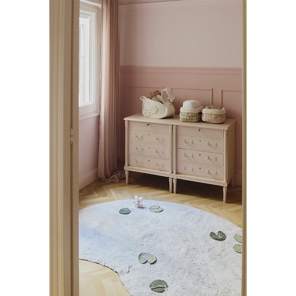 Svijetlo ružičasta tekstilna dječja kutija za pohranu 30x20x20 cm Swan Rose – Lorena Canals-image-2