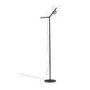 Crna LED stojeća svjetiljka s mogućnosti zatamnjivanja (visina 160 cm) Orey – Kave Home