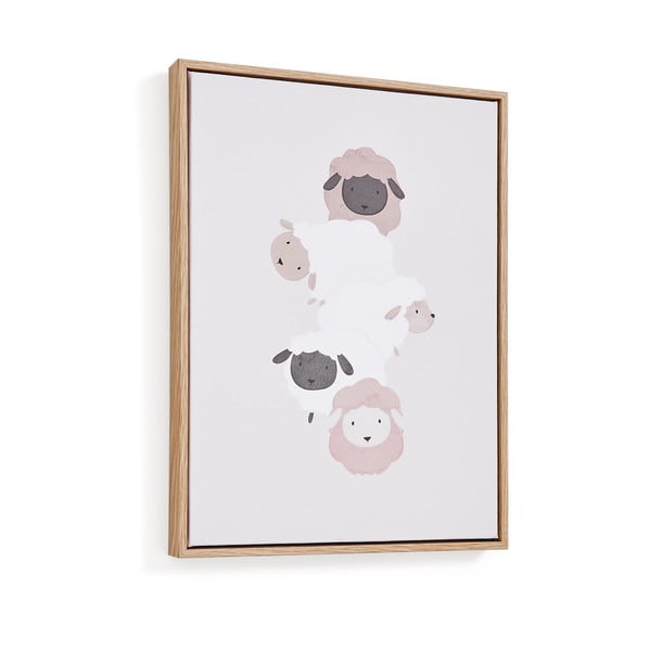 Dječja slika 30x40 cm Milu – Kave Home-image-3