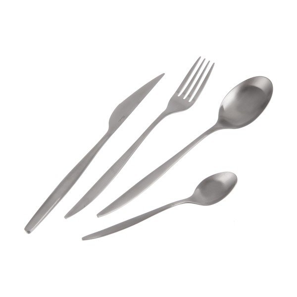 Pribor 24 kom od nehrđajućeg čelika u srebrnoj boji – Orion