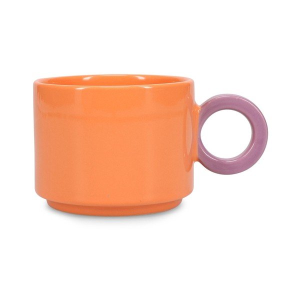 Narančasta šalica od kamenine 280 ml Lou – ONA