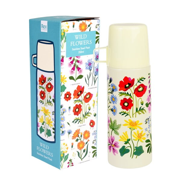 Krem dječja termosica 350 ml Wild Flowers – Rex London-image-3