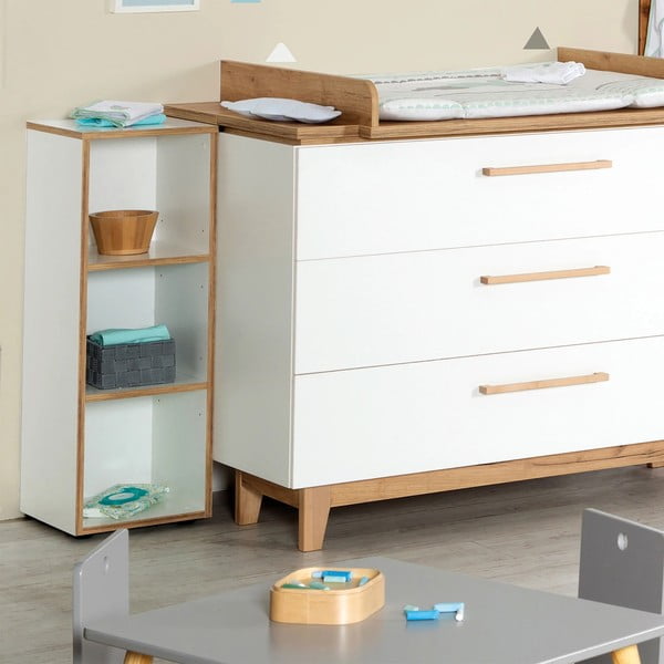 Bijela dječja biblioteka 30x91 cm Finn – Roba-image-1