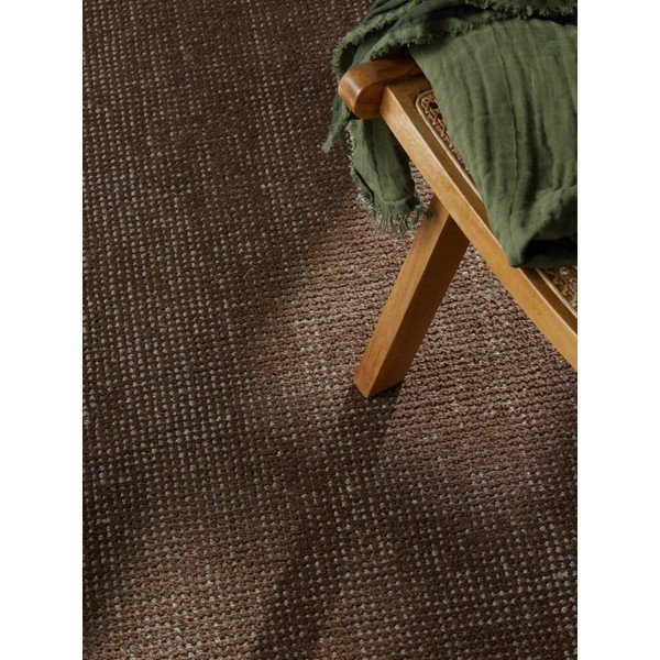 Smeđi ručno rađen vunen tepih 120x170 cm Greenwich – Ted Baker-image-1