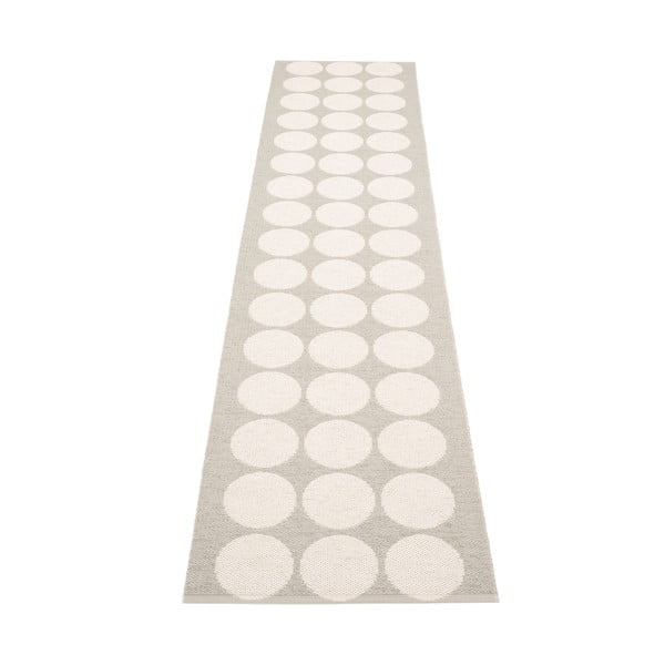 Bež/krem unutarnja i vanjska staza 70x320 cm Hugo Linen Vanilla – Pappelina