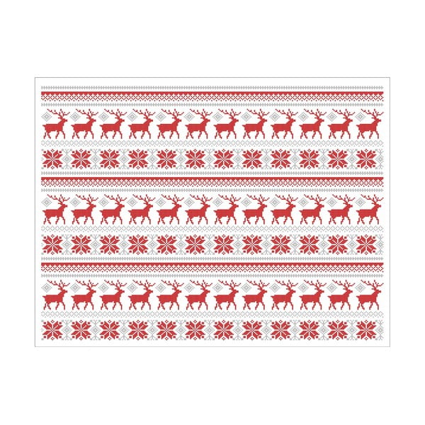 Set od 2 pravokutna podloga Crido Consulting Scandi Deer, 40 x 30 cm