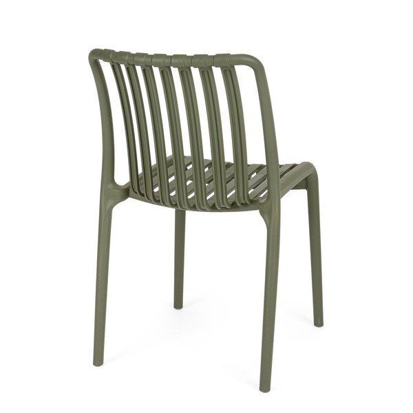 Zelena plastična vrtna stolica Billie – Bizzotto-image-4