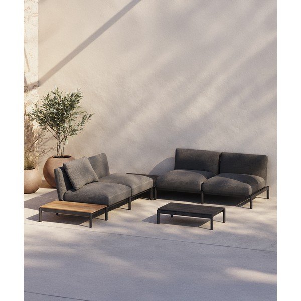 Metalni vrtni stolić za kavu 57x91 cm Sorells – Kave Home-image-1