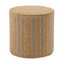 Žuti  tabure od šenila Sarli – WOOOD