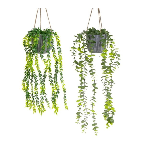 Umjetne biljke u setu 2 kom (visina 45 cm) – Casa Selección