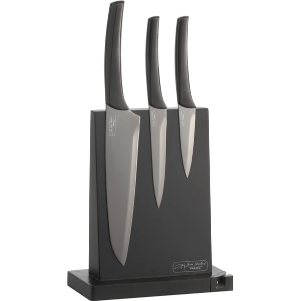 Set od 3 siva kuhinjska noža Jean Dubost