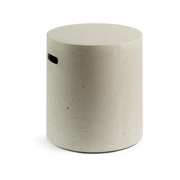 Siva cementna stolica La Forma Rhette
