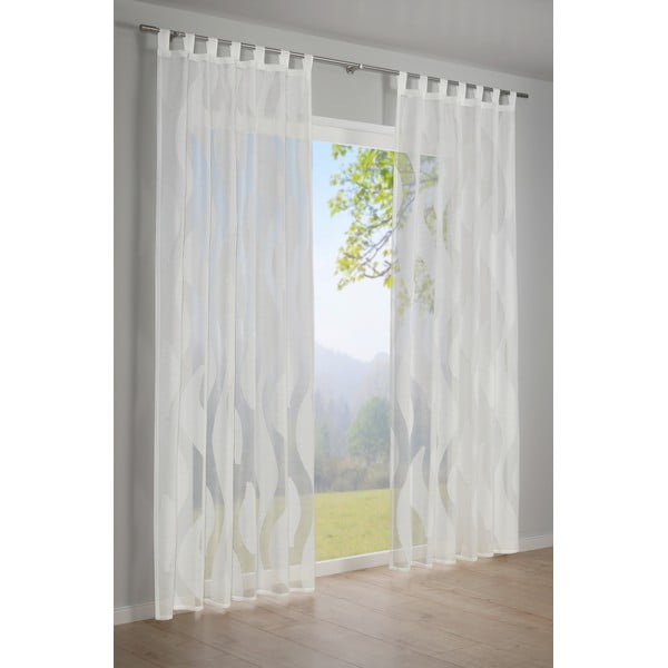 Bijela zavjesa 245x140 cm Scherli - Gardinia-image-1