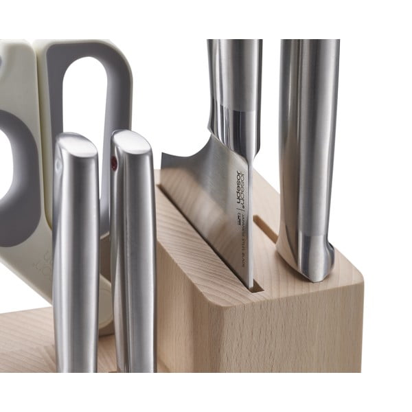 Set noževa sa stalkom 5 kom od nehrđajućeg čelika Elevate Fusion – Joseph Joseph-image-3