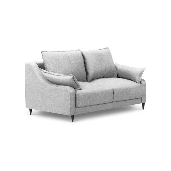 Svijetlo siva sofa Mazzini Sofas Ancolie, 150 cm-image-2