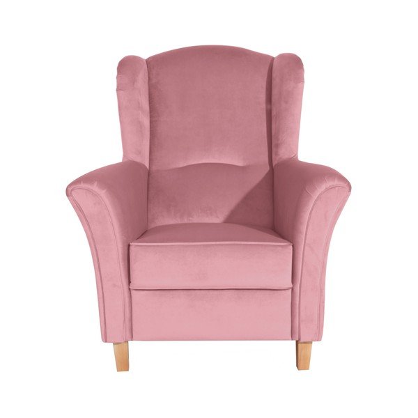 Roza fotelja Agnetha Suede Max Winzer-image-2