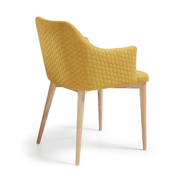 Senf žuta stolica za blagovaonicu Kave Home Danai-image-3