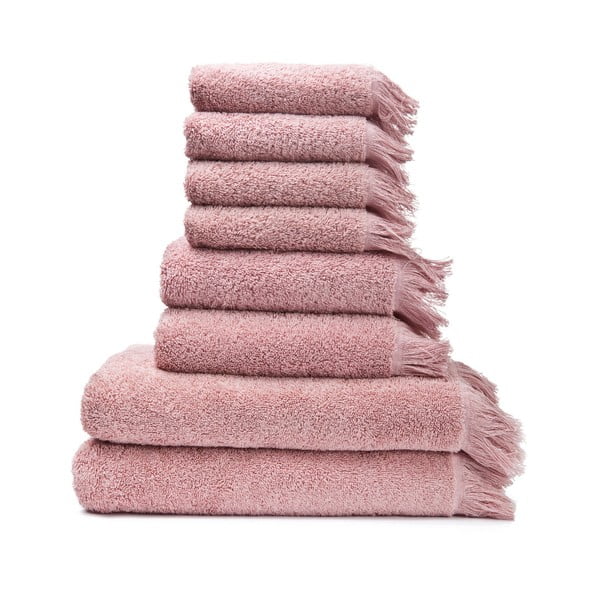 Set od 6 manjih ručnika i 2 veća ručnika od 100% pamuka Bonami Selection