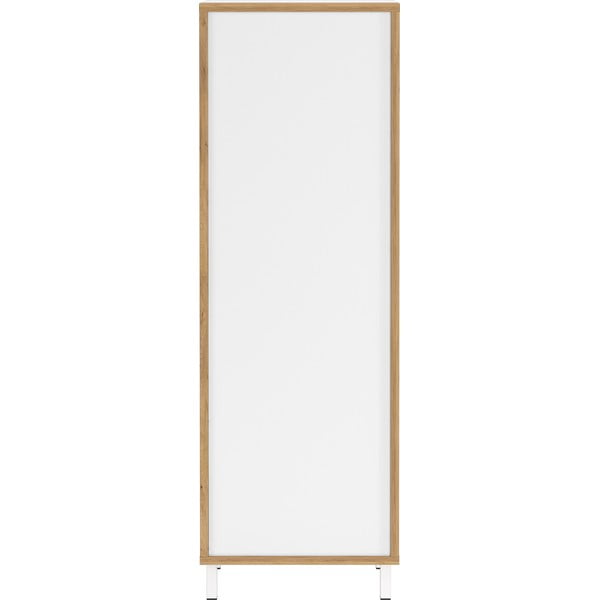 Bijeli visok/uski kupaonski ormarić 39x120 cm Topeka – Germania