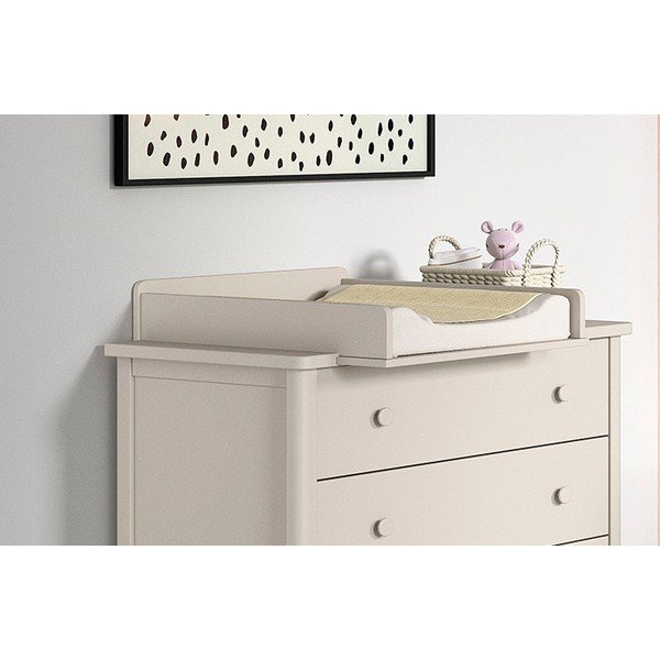 Bež dječja komoda s promjenjivim stolom 89x90x55 cm Swingo – Vipack-image-2