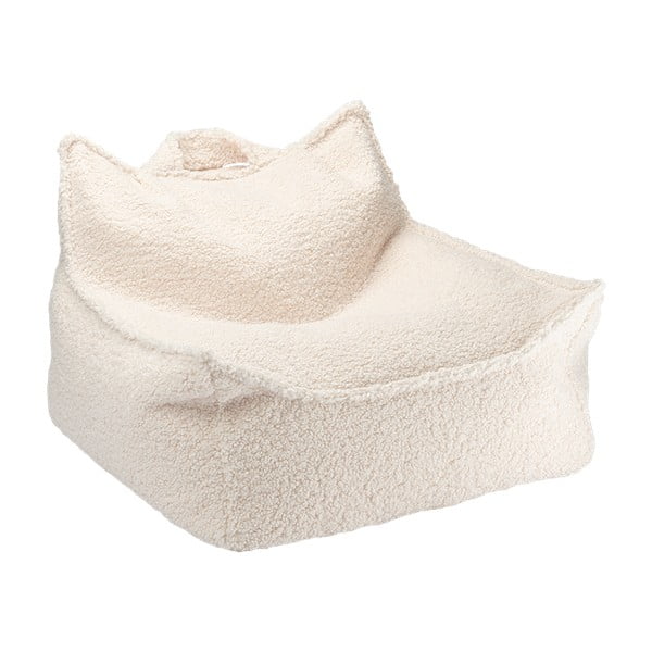 Krem vreća za bebe od bouclé tkanine Chair – Wigiwama