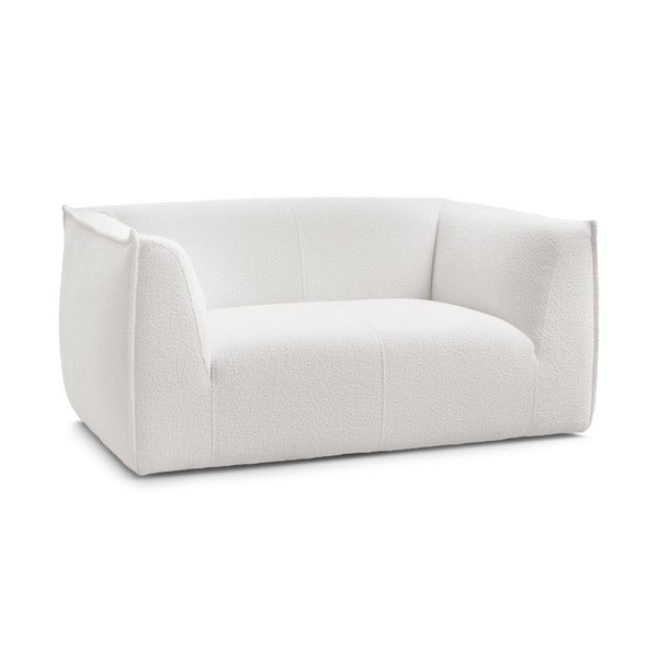 Bijela sofa od bouclé tkanine 170 cm Giorgia – Bobochic Paris-image-3