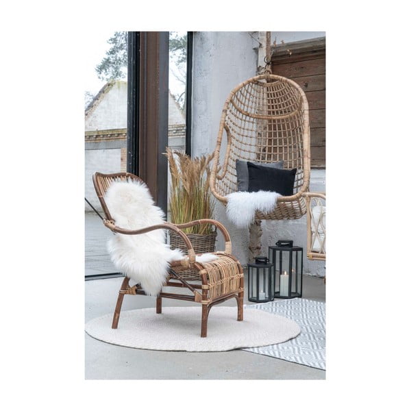 Bež tepih House Nordic Menorca, ø 120 cm-image-2