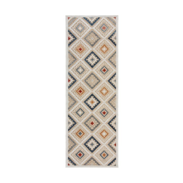 Krem vanjska staza 80x230 cm Zion Natural – Flair Rugs