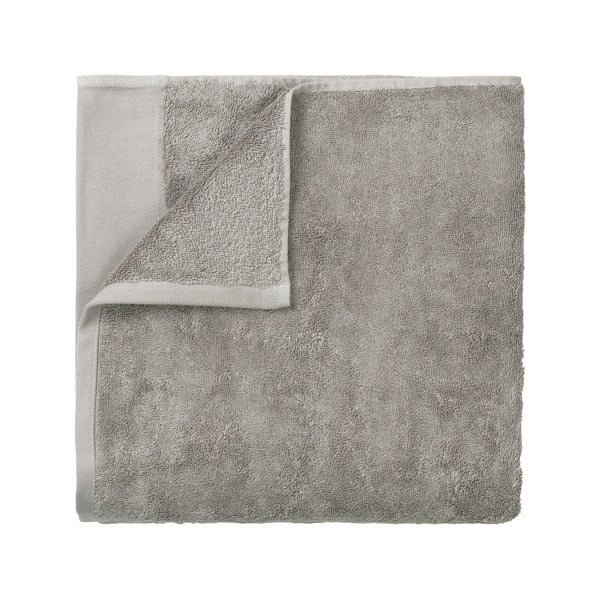 Sivi pamučni ručnik Blomus, 50 x 100 cm