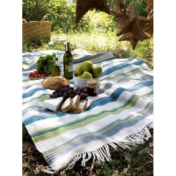 Lagana deka Skyline Lime Green, 140x250 cm-image-3