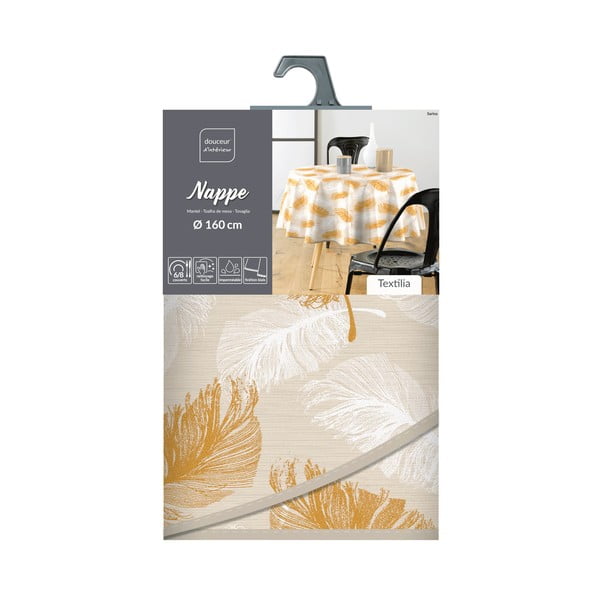 Perivi stolnjak ø 160 cm Sarina – douceur d'intérieur-image-4