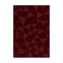 Bordo ručno rađen vunen tepih 160x230 cm Shard Red – Flair Rugs