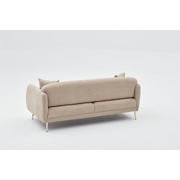 Bež sklopiva sofa 210 cm Simena – Balcab Home-image-2