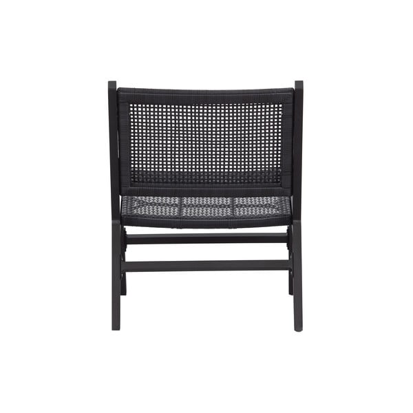 Crna vrtna stolica WOOOD Puk-image-3